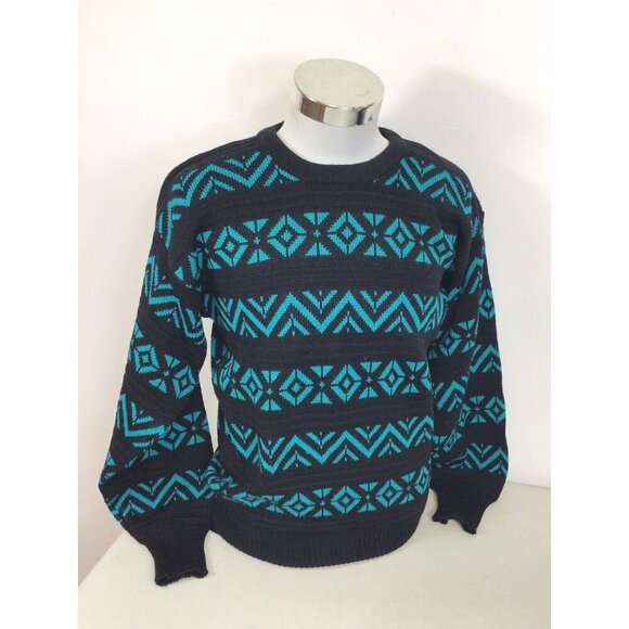 Ossi Vintage Wool Ski Sweater Mens Medium - Picture 1 of 9